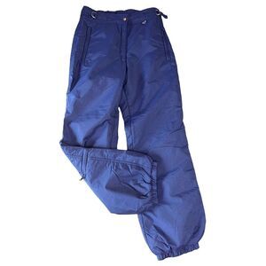 Obermeyer Blue Insulated Waterproof Ski Pant Size Ladies 14
